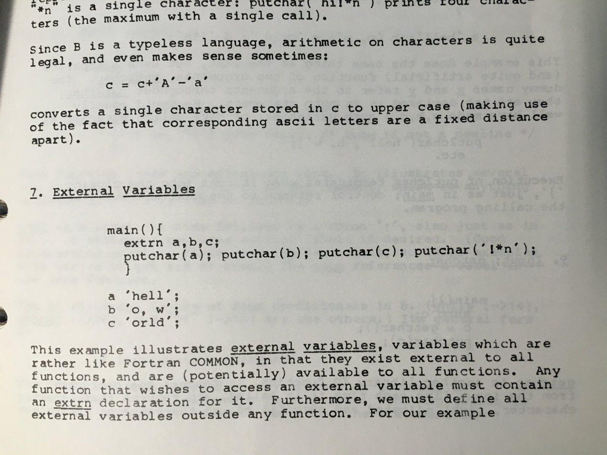 cs50's tweet photo. First-ever "hello, world" by Brian Kernighan of @Princeton (who taught @CS50 when @davidjmalan took it at @Harvard). https://t.co/uby6qZkDQq