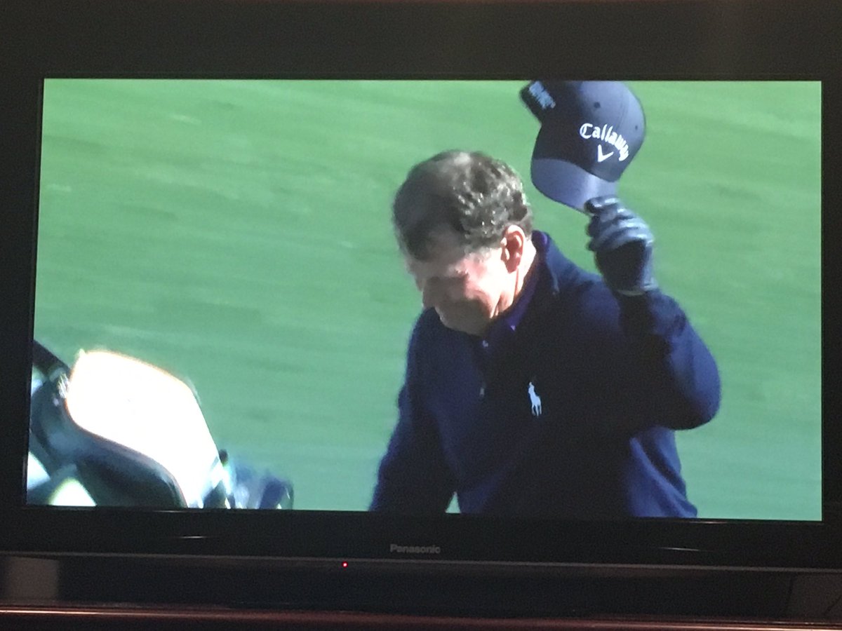TomPeddicord's tweet image. #kansascity finest - a golfing legend and his final hole at the Masters @TomWatsonPGA #thankyou for memories