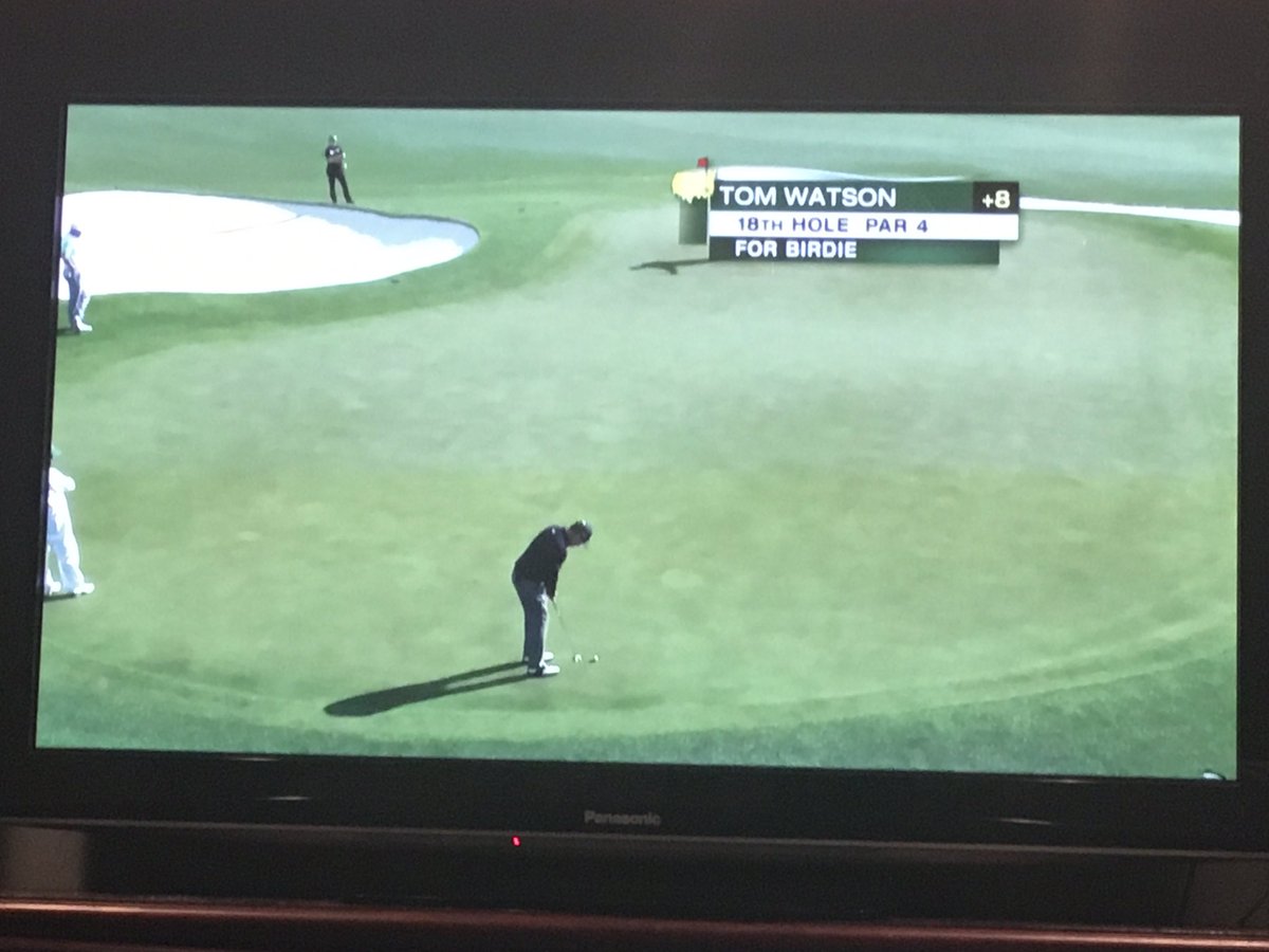 TomPeddicord's tweet image. #kansascity finest - a golfing legend and his final hole at the Masters @TomWatsonPGA #thankyou for memories