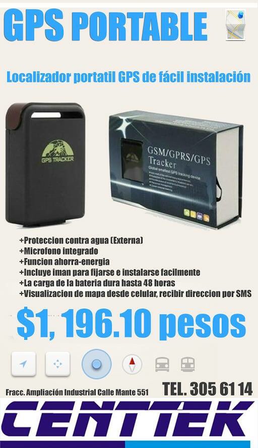 Centtek_Vic's tweet photo. localizador portátil GPS de fácil instalación. Los mejores precios solo en CENTTEK ven y comprueba #Cdvictoria https://t.co/cSDcR43SJW