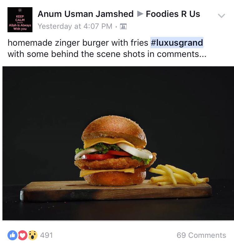 ClubFoodiesRUs's tweet photo. Day7 Apr 8th winners of #LuxusGrand competition, getting best. #Foodiesrus #AsadSheikh @tipu67 https://t.co/o8pP4z0zRh