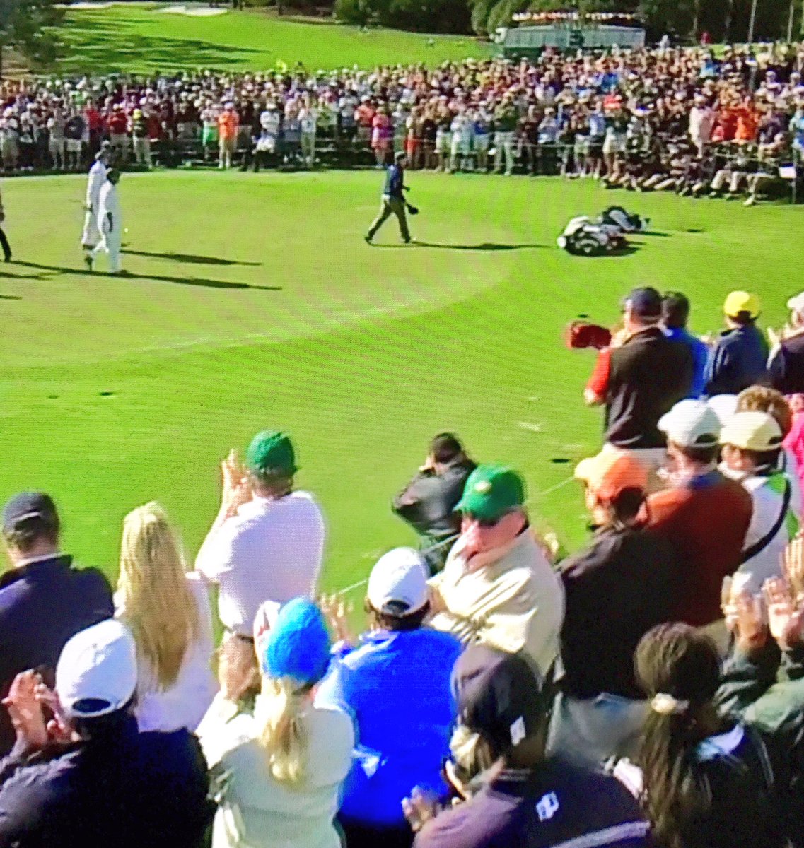 CoachJohnnyU's tweet photo. Another great one calls it a career!!!
@TheMasters
#thanksmrwatson https://t.co/mQNtjRfZUx