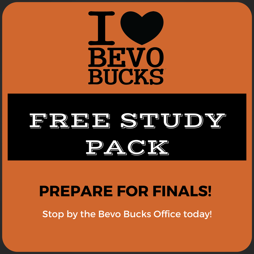 UTBevoPay's tweet photo. Like this Tweet and stop by for your FREE #studypack before 3pm! Available while supplies last! #finalsarecoming https://t.co/OiSQIb7PSp