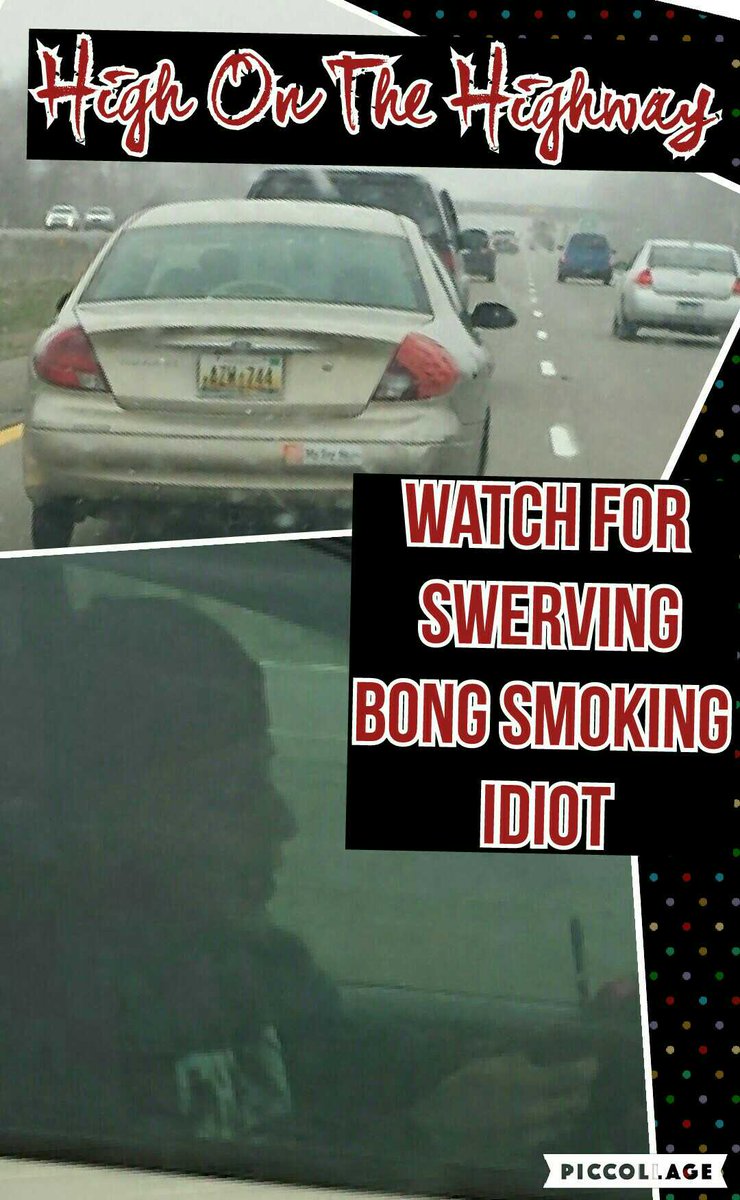 CandiceFlzSmith's tweet photo. Guy nearly side swiped me repeatedly Westbound96 from Lansing about 5pm smoking a bong. #HighOnTheHighway #Called911 https://t.co/Lq5ln36dci