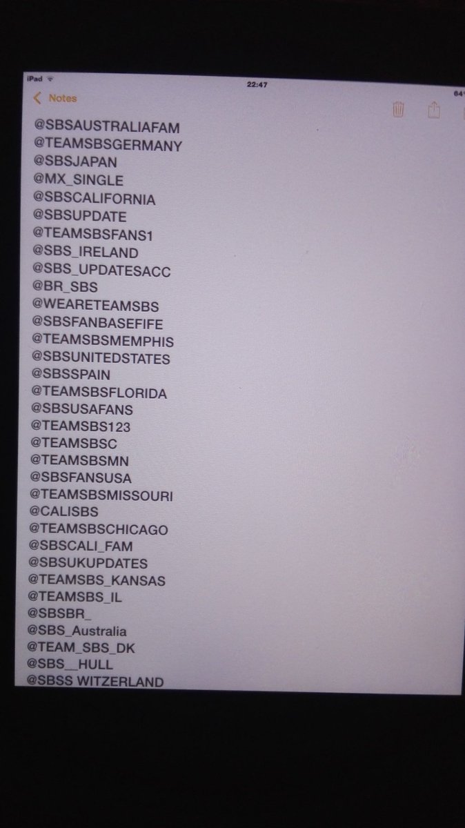 I am putting together list of all the SBS fan pages from around the world and the list goes on and on

Love you guys