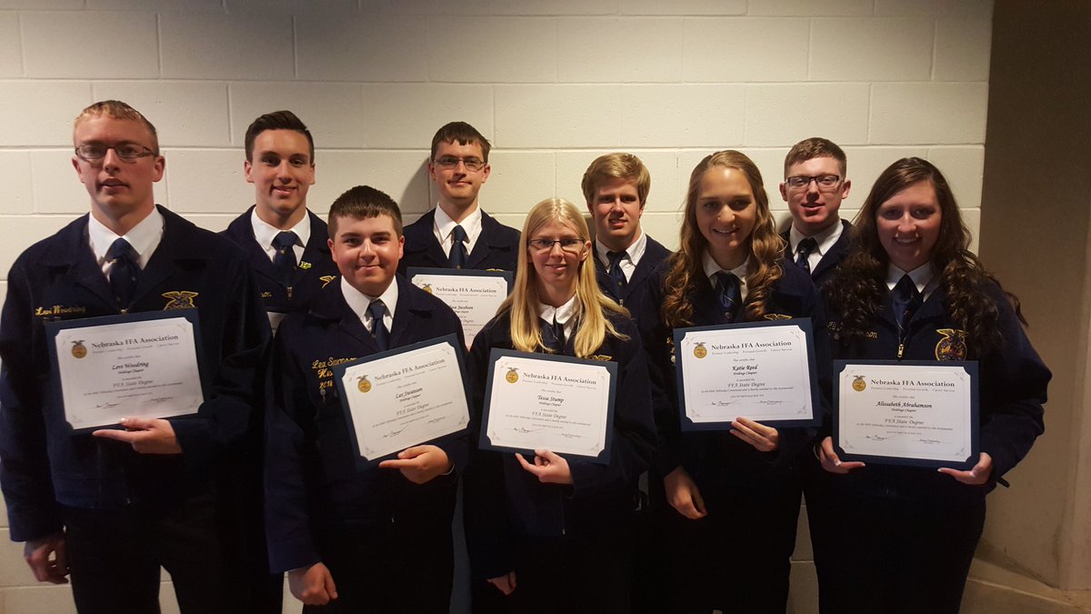 jeffmoore62's tweet photo. Congratulations to a record number of Holdrege State FFA Degree recipients!
#dusterffa
#neffa16 https://t.co/T67mibWt17