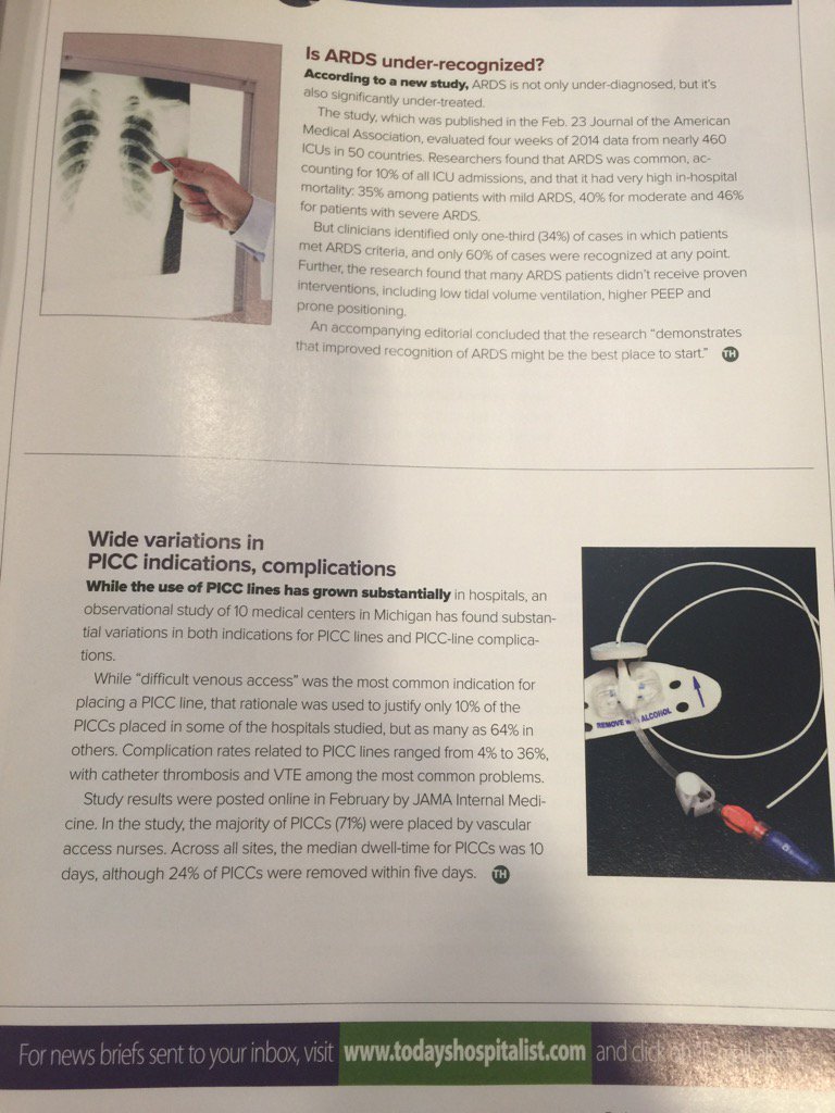 vineet_chopra's tweet image. Nice to see our work on #piccs featured in @TodaysHospital