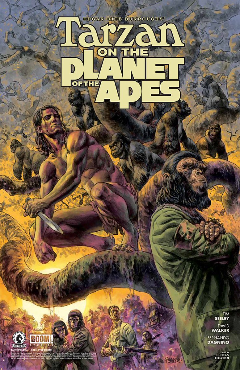 Cristoboy's tweet photo. ¡El crossover' TARZAN en el Planeta de los Simios' llega a editora Dark Horse! #mundocomic #tarzan #planetoftheapes https://t.co/5AY5LnFn6p