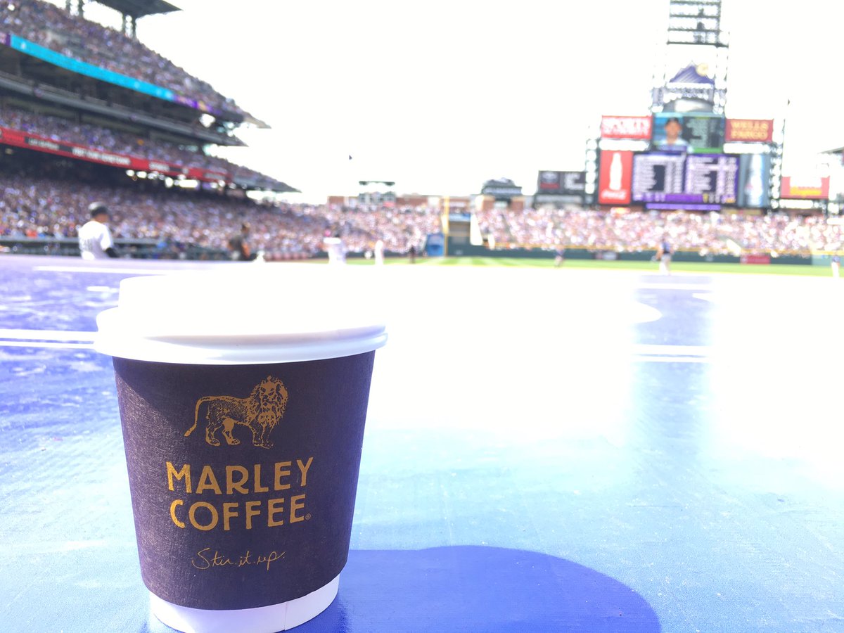 Twilly7's tweet photo. Ahhhh.... #openingDay #Rockies # MarleyCoffee https://t.co/AMfRbhTIwy