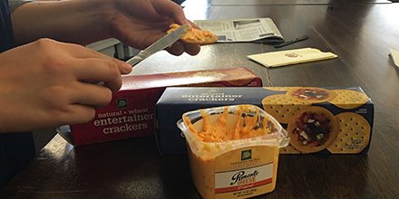 upshot_agency's tweet image. We’re celebrating #NationalPimentoCheeseDay with some help from @TheFreshMarket! #ClientPerks