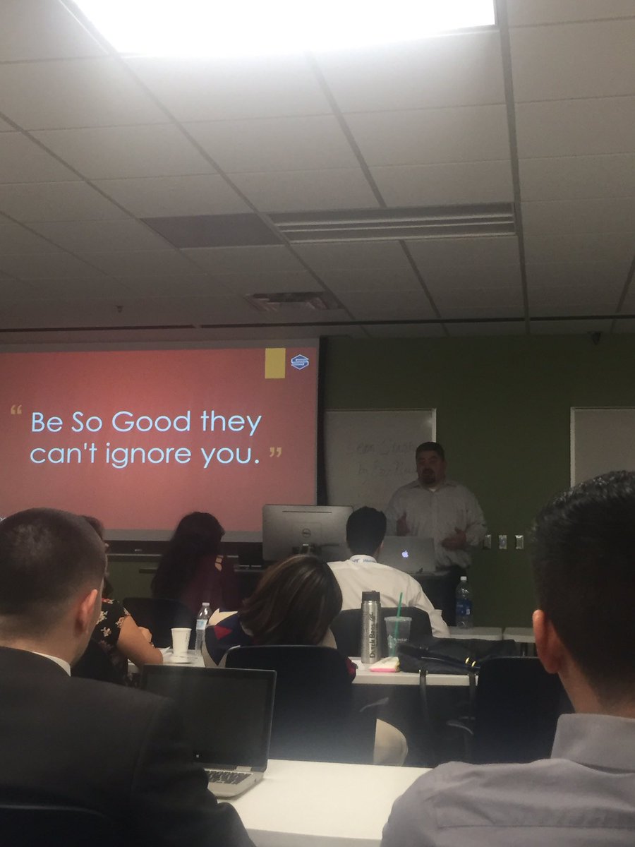 veronicamarie's tweet image. @g8rojas from @wesabio presenting on App Development and teaching GitHub #shpe #githelp #rldc2