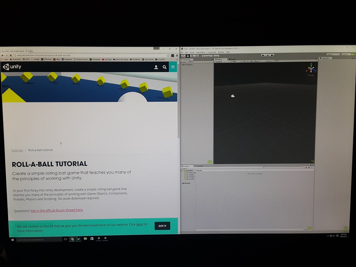 kkhrome's tweet image. And so my dream starts.... @AntStiller #livingthedream #unity3d #programmingfordummies