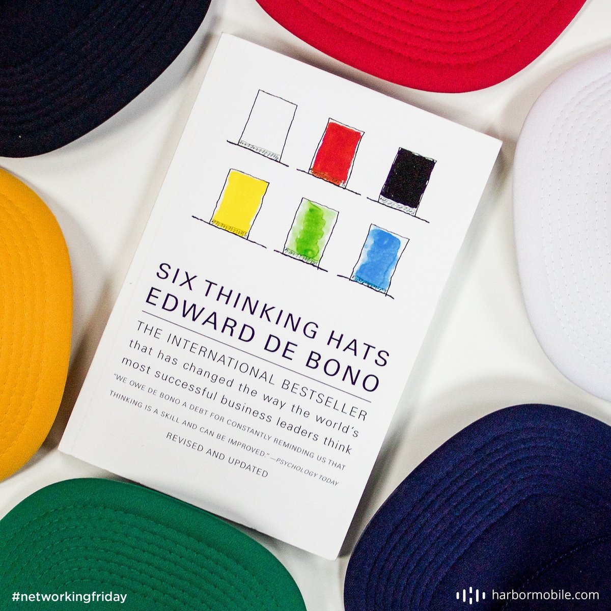 HarborMobile's tweet image. What business books have changed your life? Or, at least the way you do business. #NetworkingFriday #FridayFeeling