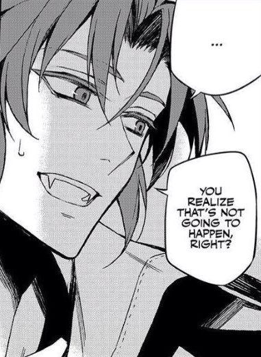 Crowley (pretty damn done with Ferid)