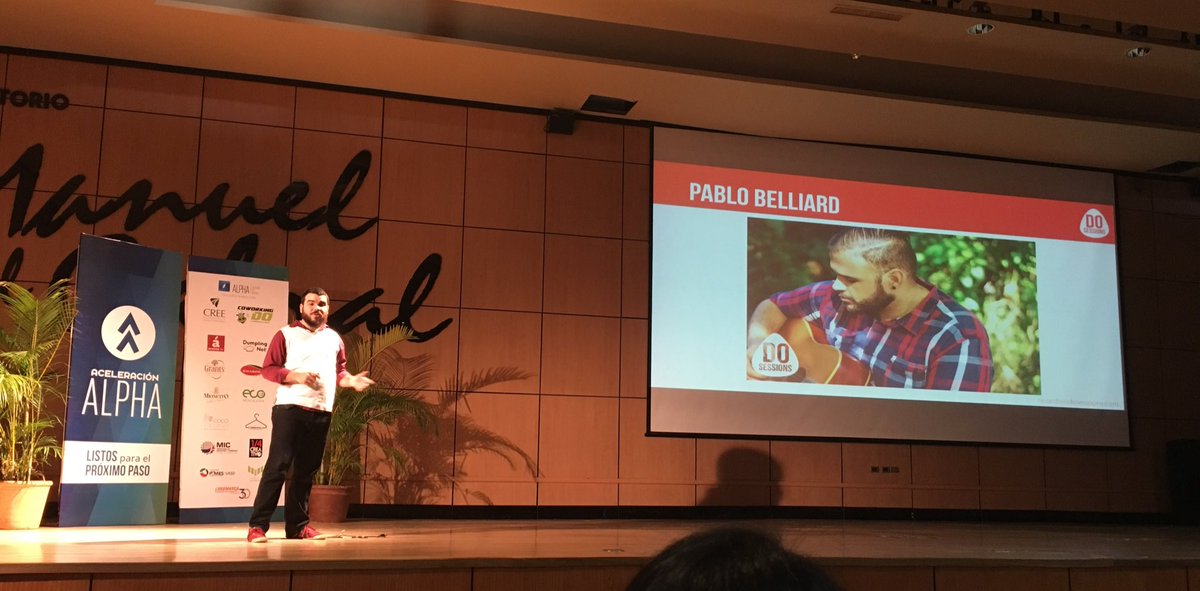 EmprendeDOM's tweet photo. Ahora presenta #DOsessions @Acelera_Alpha #AceleraciónALPHA https://t.co/jPEKRUS0Ph