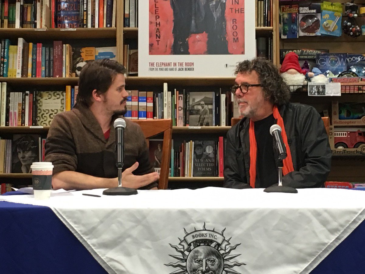 Thanks to <a href="/JasonRitter/">Jason Ritter 🦋</a> and to all attendees last night @BooksIncEvents for a great time discussing my new book