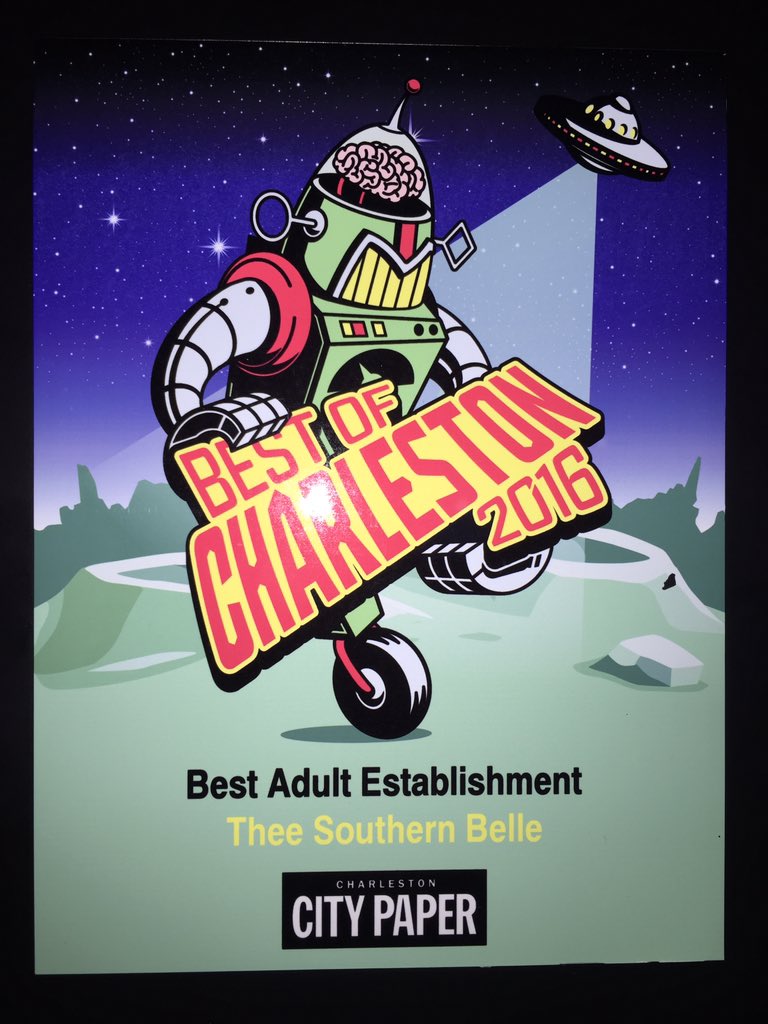 We are so excited to be named Best of Charleston Adult Establishment 💸💸🔥