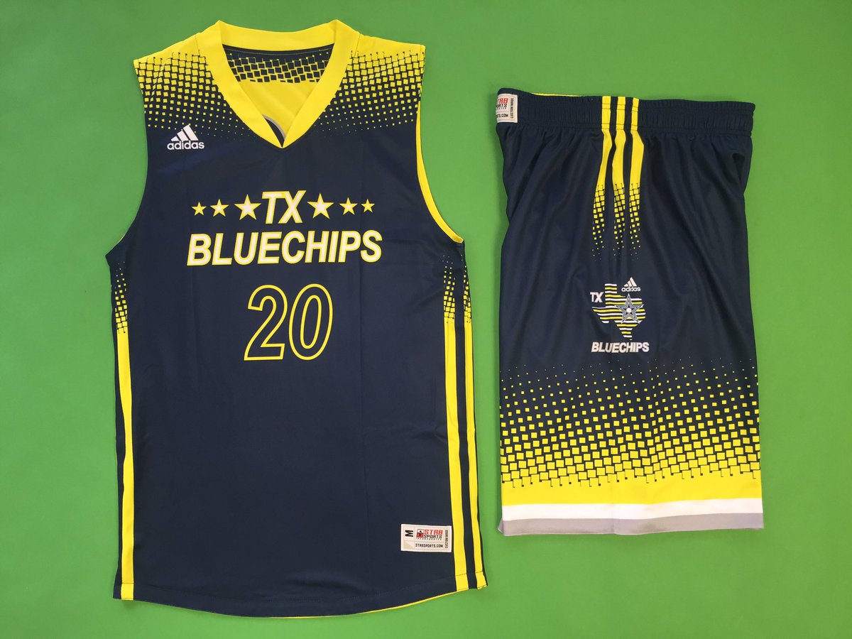blue chips basketball jersey