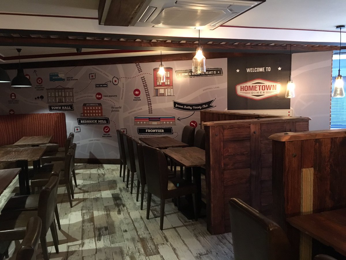 Vp Signs Graphics On Twitter Batley Diner Map Now Open