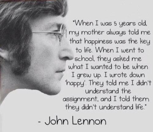SoberStalworth's tweet image. Friday vibes from a true spiritual gangster - John Lennon. #CatalystRecovery #JohnLennon #Genius #FindPeace