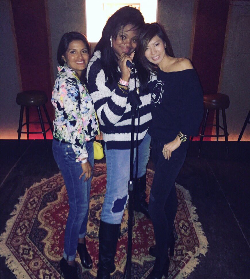 sweetieties's tweet photo. Right before we drop the mic. 🎤 #BackroomBashForCash @ATL_ChandaKing @Lolitarr ❤️ https://t.co/rLBNtK2NGS