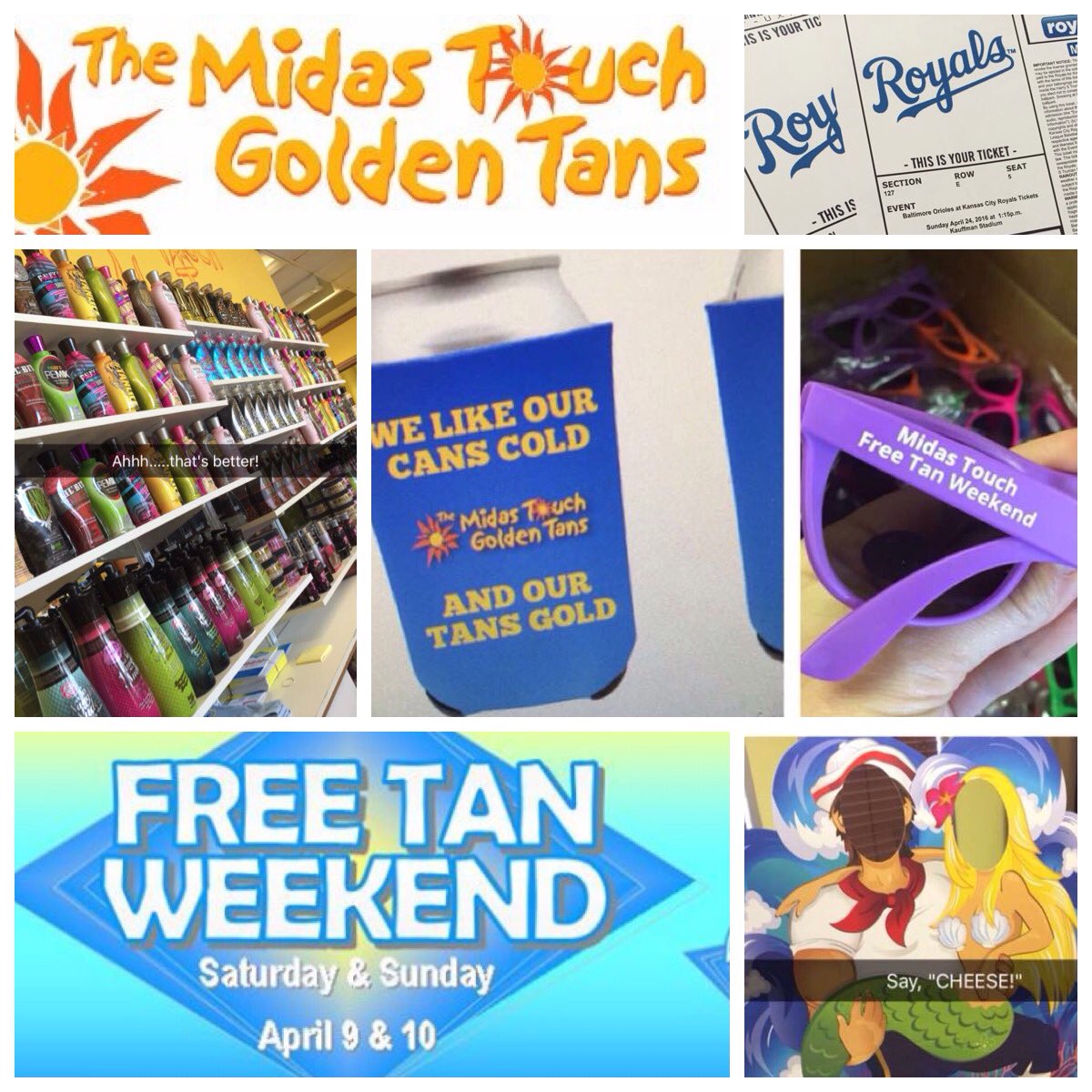 KISS1031_FM's tweet image. We're broadcasting LIVE from @MGoldenTans tomorrow morning from 10-noon for #FreeTanWeekend 🌞💃🏻😀 #14thTANiversary
