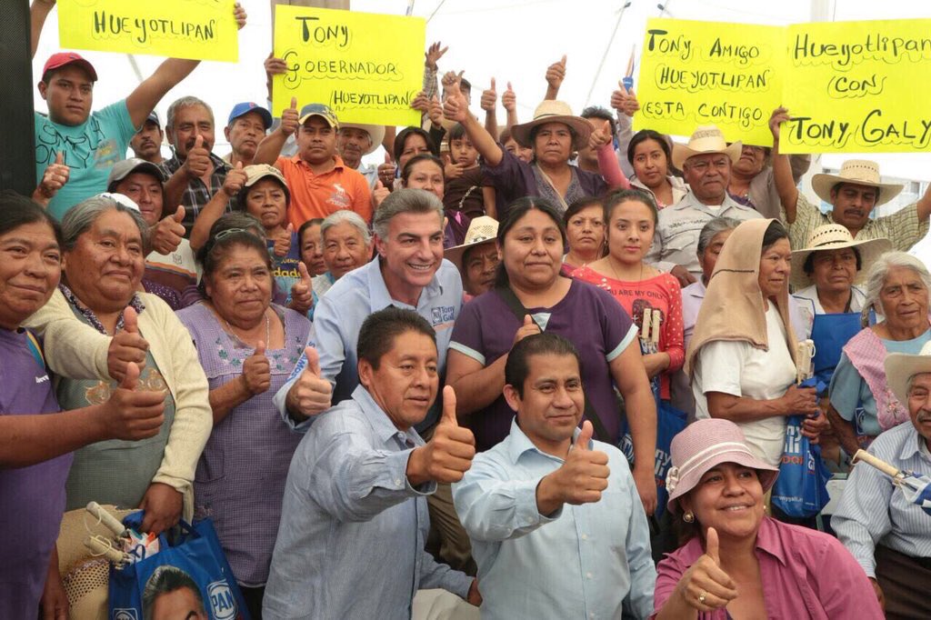 MgBranding's tweet photo. ➡️ 6to día de campaña:
@TonyGali se compromete a llevar más progreso a Los Reyes de Juárez.

#AvanzamosConTony https://t.co/xKi3bCWTKO