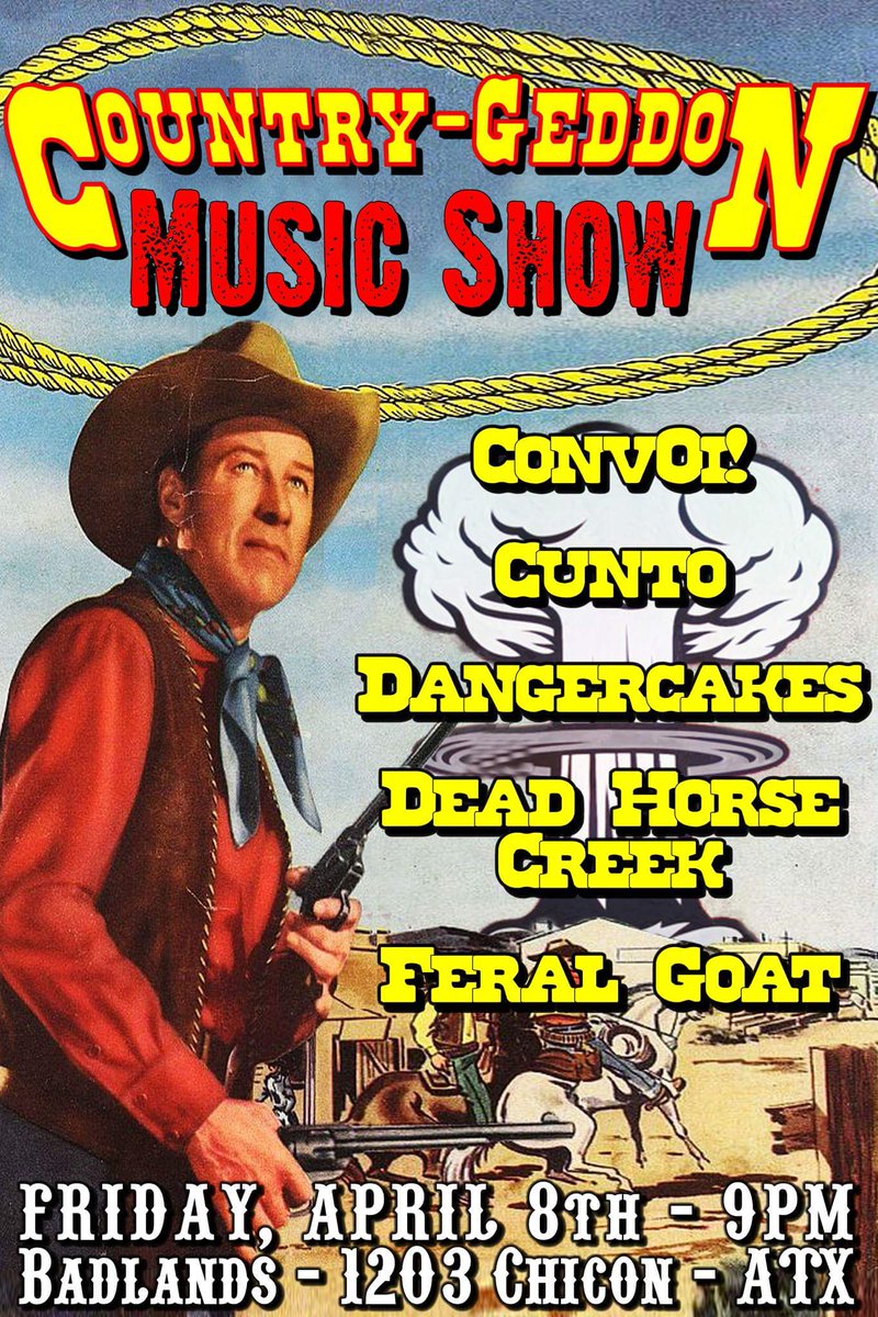 Tonight! Feral Goat at 9pm! $5