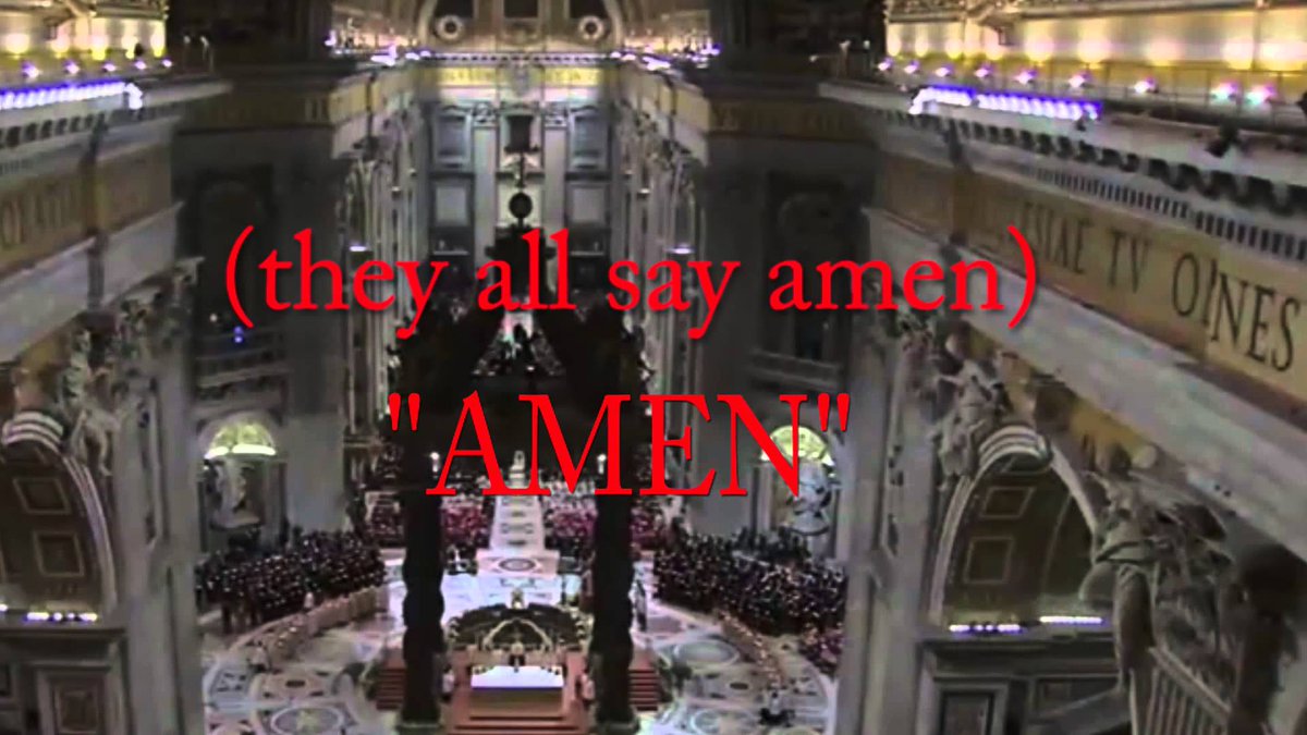 thehighbrarycom's tweet photo. [VIDEO] Pope Francis Declares Lucifer As God.. | #Share #Donate -  https://t.co/XgMnsy8f8c https://t.co/oPYvpDO7Sl