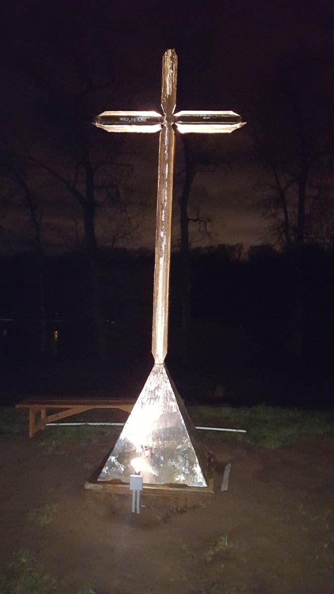rayrichter's tweet photo. #connectclc New Cross at the YMCA Camp Campbell Gard. https://t.co/VdLA4TR2MJ