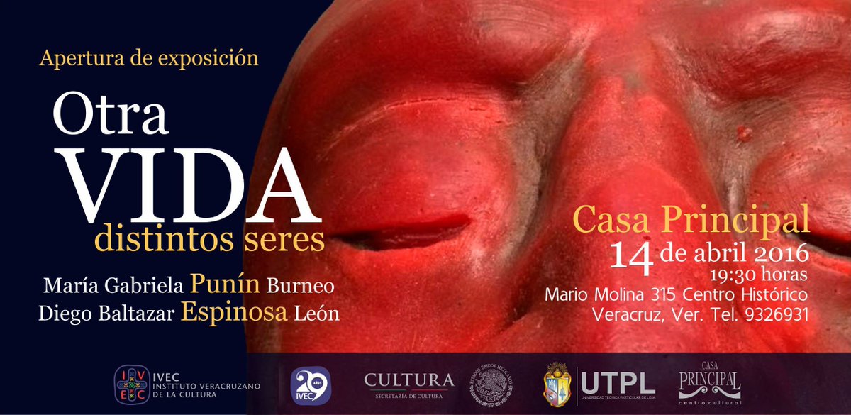 ¡Vamos todos a la apertura de la exposición "Otra vida, distintos seres" en @Casa_IVEC, el JUEVES a las 19:30 h!