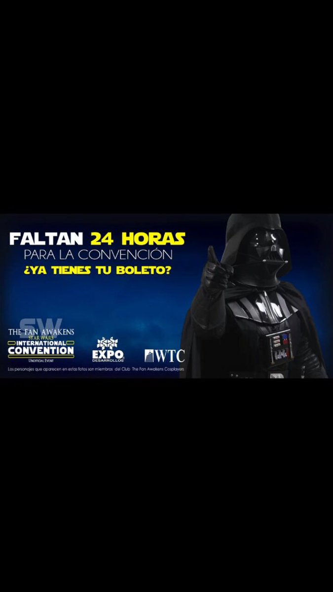adevaldes's tweet photo. #ElFanHaDespertado #StarwarsCon https://t.co/OQlKzv68h6