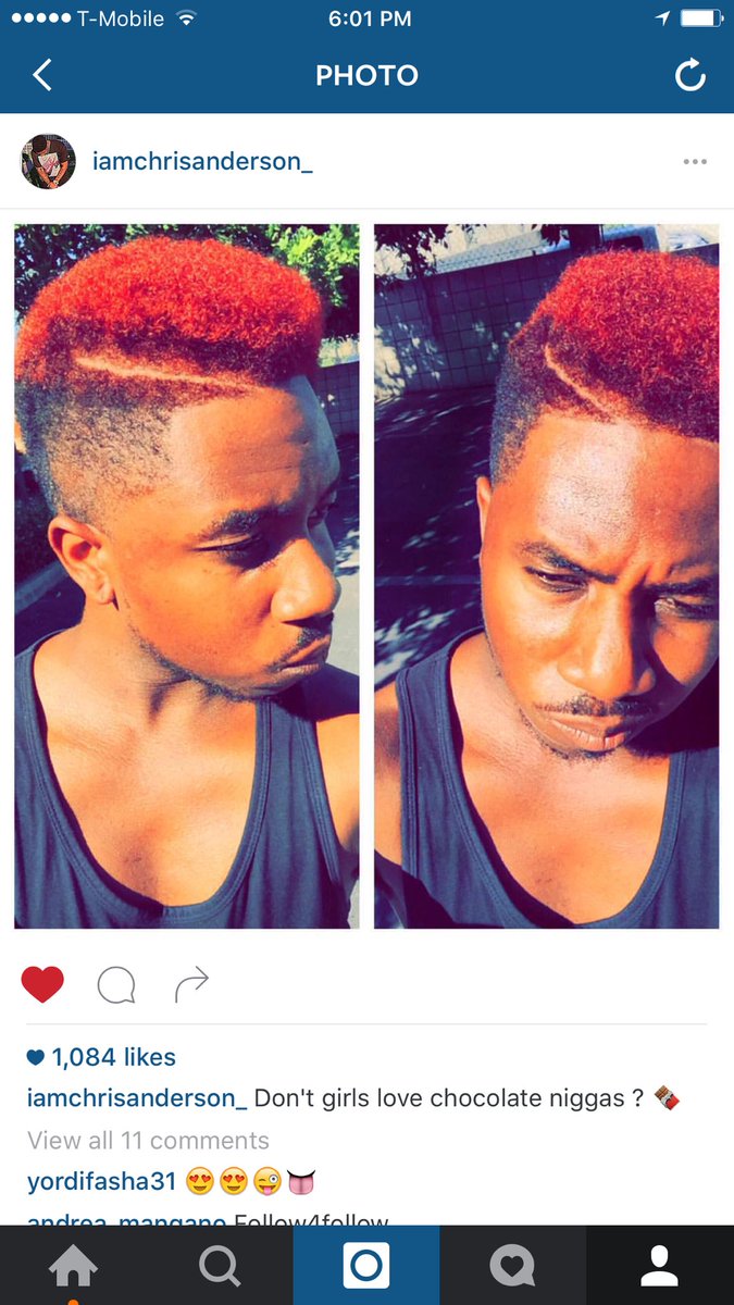 AnbuBlackOp_'s tweet image. Red hair, gotta switch it up ya know. 🍎