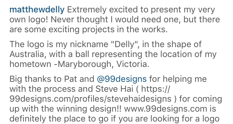 matthewdelly's tweet photo. Extremely excited to present my very own logo! @99designs https://t.co/0WxYGYXk77
