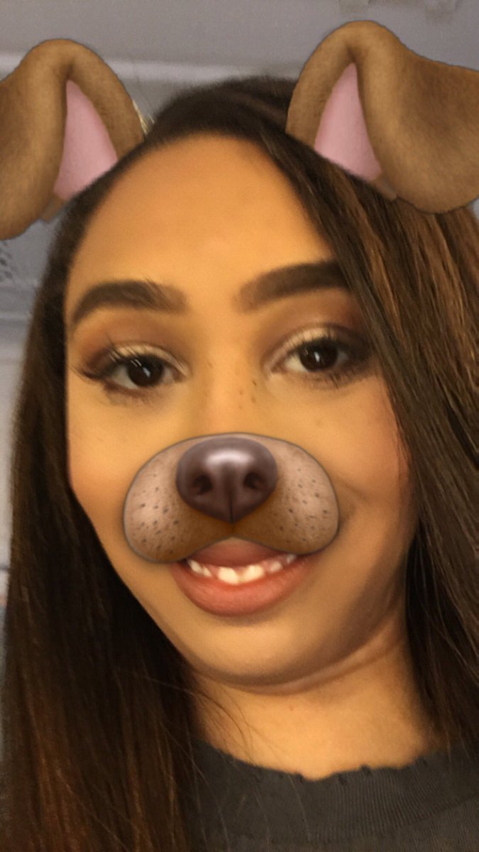 lifeaseva's tweet photo. Rare dog filter snapchats of someone not feeling them self 😂 https://t.co/s33uZCcB8m