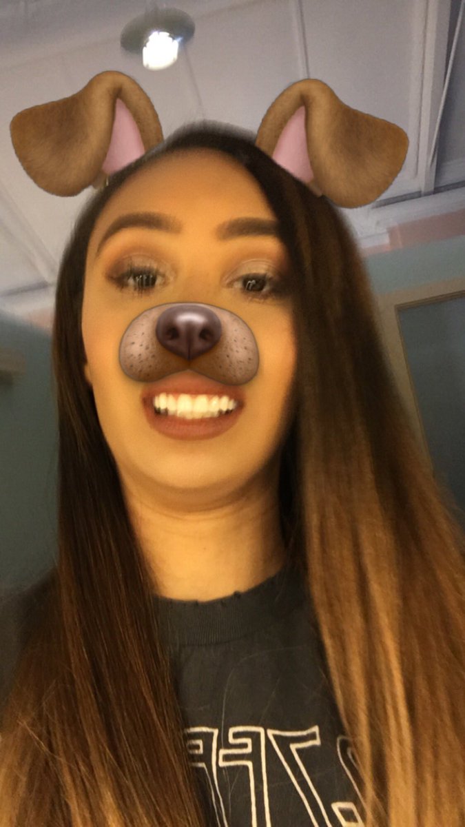 lifeaseva's tweet photo. Rare dog filter snapchats of someone not feeling them self 😂 https://t.co/s33uZCcB8m