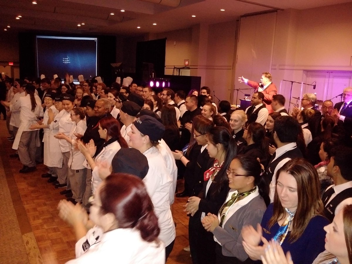 EdMarocko's tweet photo. #flightscc thanks staff and students of St. Clair College for a wonderful evening at the Food and Wine Gala https://t.co/QChjUg246j