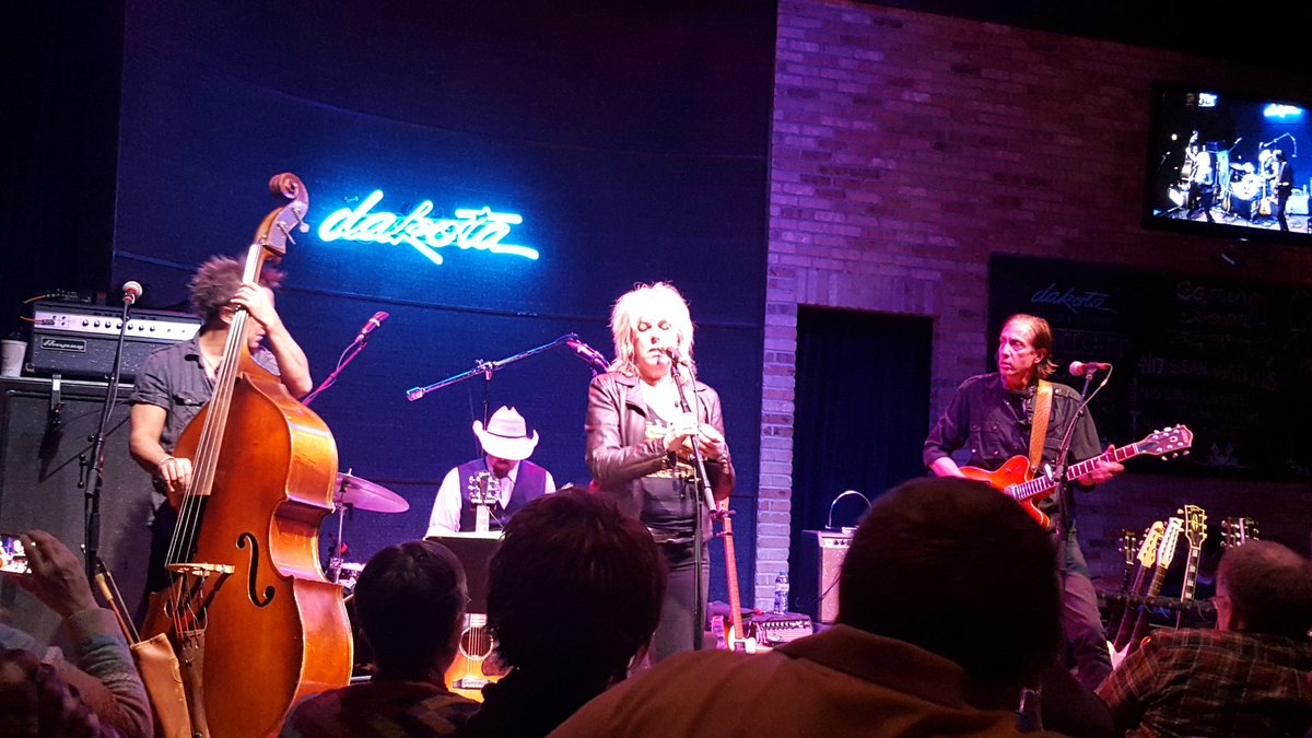cptoal's tweet photo. #Lucinda Williams tonight at #Dakota. Exceptional. https://t.co/j9i7e3OysU