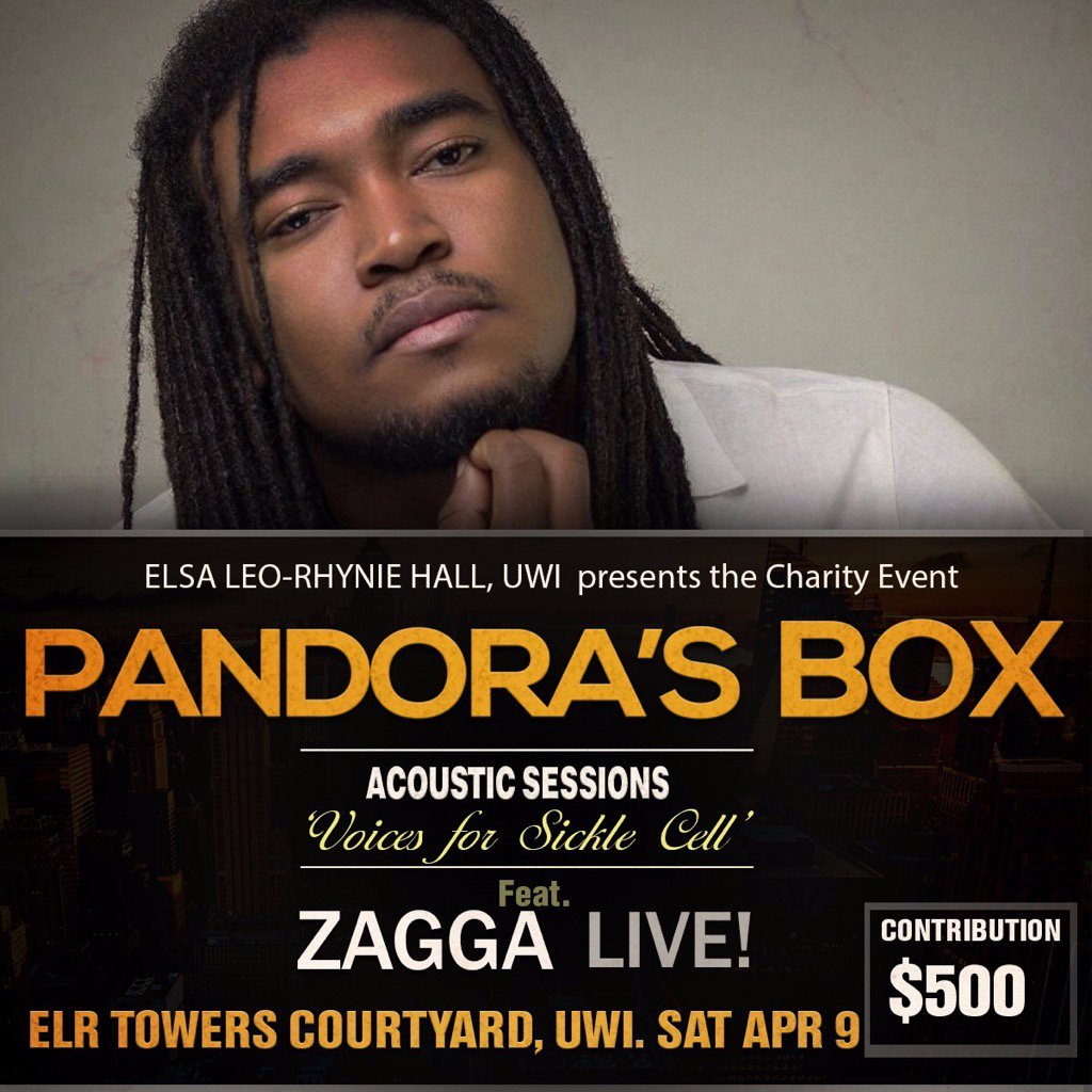 UWIMonaGuild's tweet photo. Zagga will be at Pandora's Box! Help #FightSCD #PandorasBox https://t.co/67IE5fmhk1