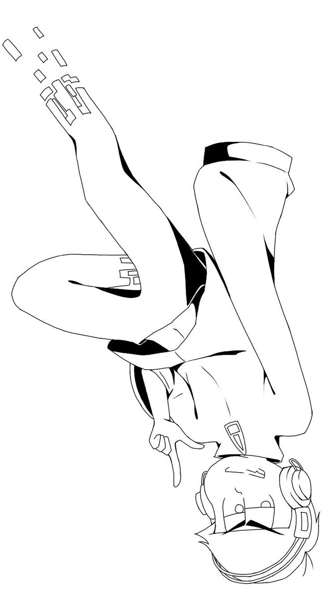 Nagi33900's tweet photo. 線画〜 https://t.co/LgmKfKTxzp