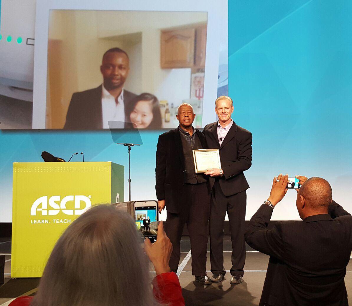 AlanBlankstein's tweet photo. Reflecting on #ASCD16 keynote with @PedroANoguera :teachers touch eternity, and generations not yet even born- look! https://t.co/bJYgw8srut