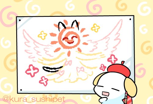 しゃりうさ「春がどんな姿かって?きっと女神のように美しいだろうね。」
しゃりパンダ「あったかいし太陽っぽいアル!」
えびリボンちゃん「お花いっぱいですの!」
ここにぐんかんにゃんこのイメージを足して…
うーん…春の姿ってこんなかな? 