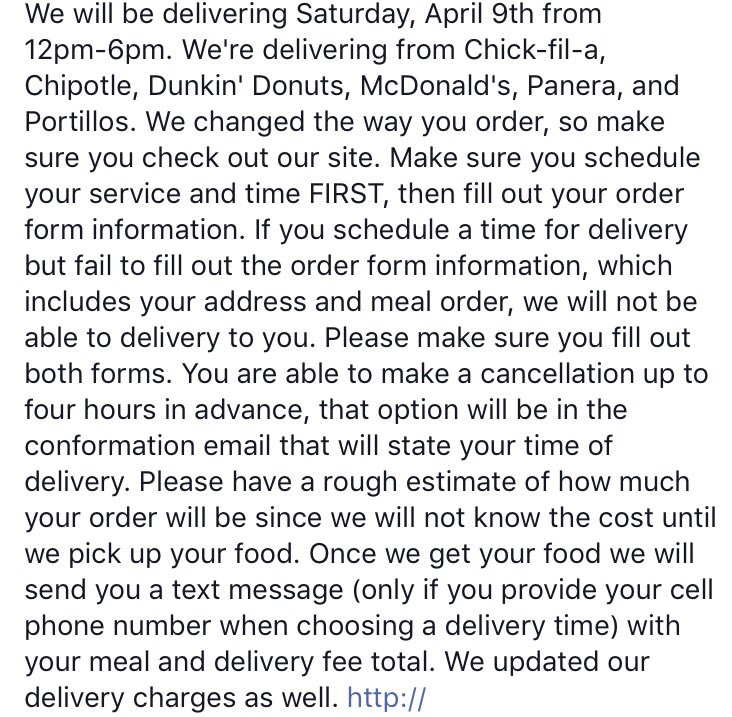 mmmdelivery's tweet photo. Try us out tomorrow!! visit our website to place an order. https://t.co/9JFqiJKMOQ https://t.co/MRxEXWeQg9
