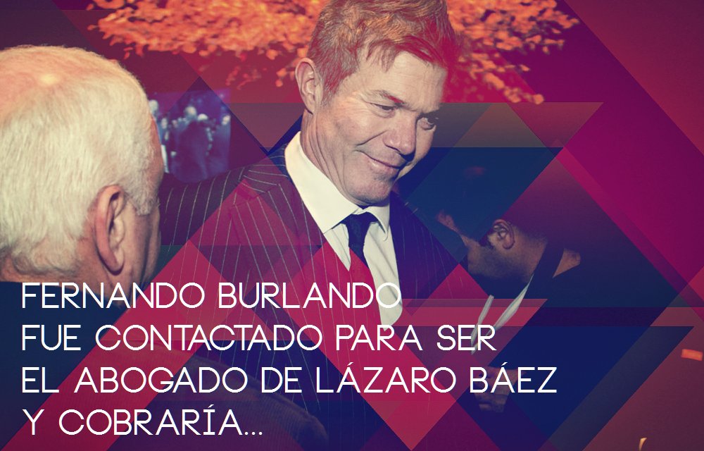 ElEspectaculoAr's tweet photo. "Fernando Burlando" fue contactado para ser el Abogado de "Lázaro Báez" y cobraría... • https://t.co/FM4u12J5hA • https://t.co/VOIbtFkIW9