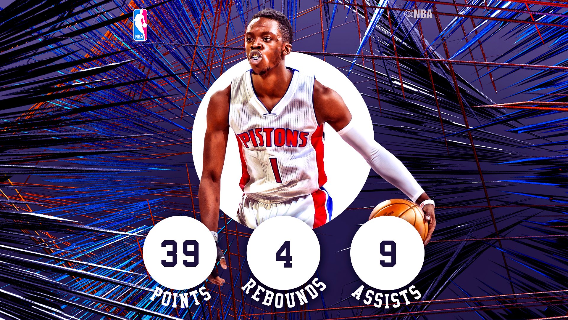NBA.com/Stats on X: #SAPStatLineOfTheNight Reggie Jackson goes off for 39  PTs + 9 ASTs as @DetroitPistons clinch a playoff berth!   / X