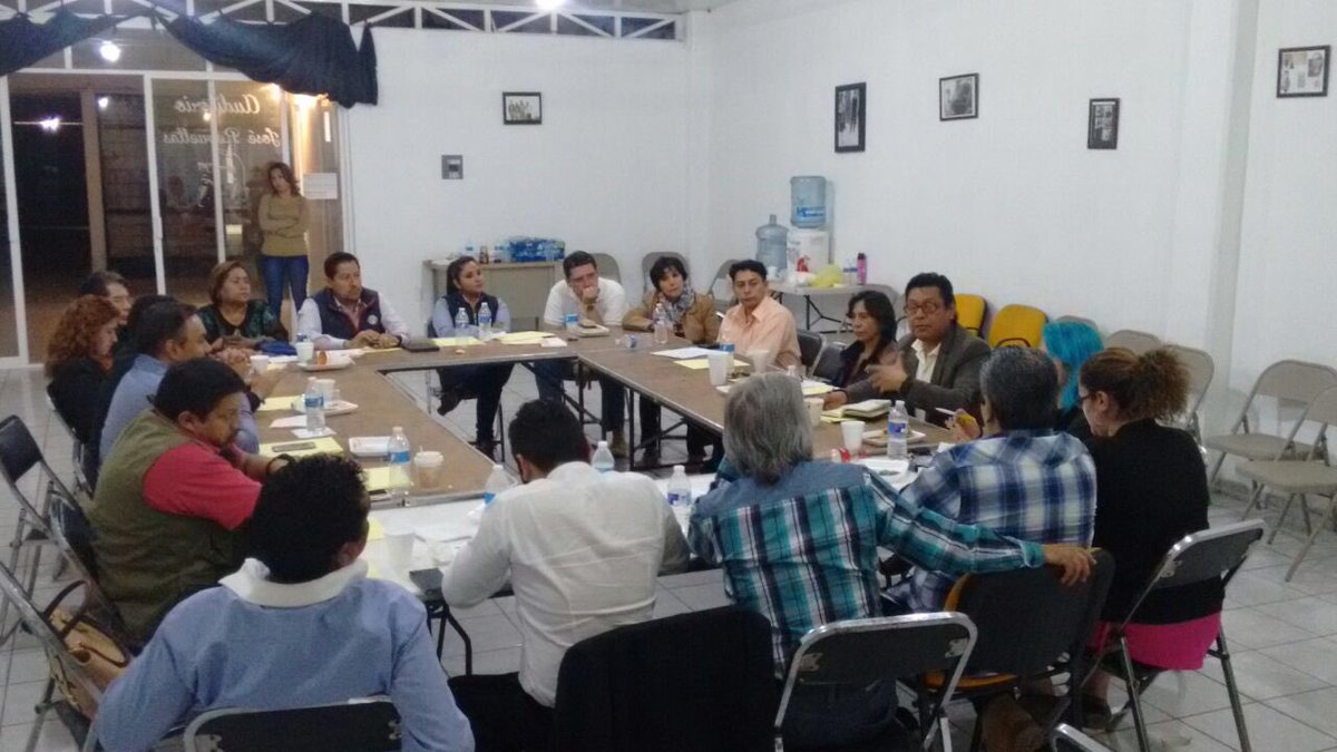 Asisto a la reunión del PRD CED de Iztacalco, se instala en Comité de Campaña #Constituyente @jesusortegam@PRD_CDMX