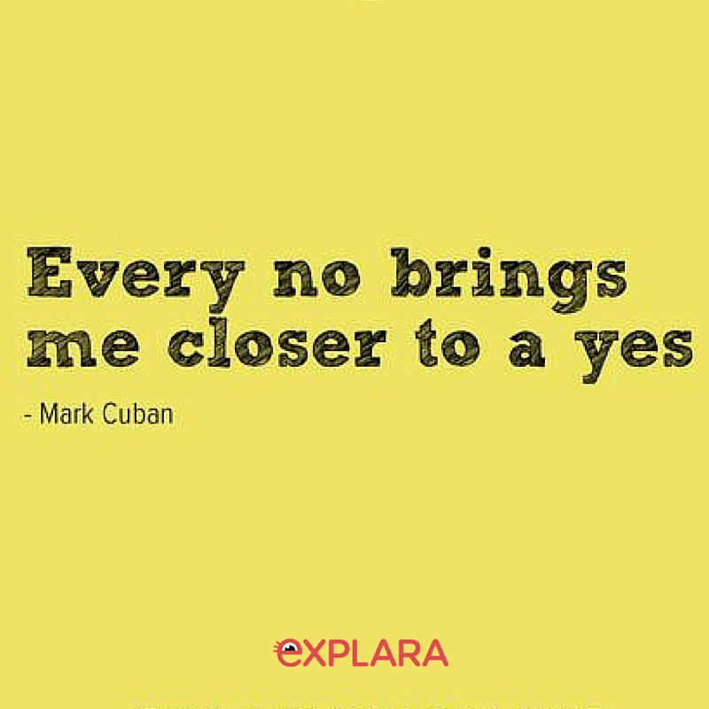 explara's tweet photo. Don't let a No bring you down? https://t.co/bzgBGA3CXH