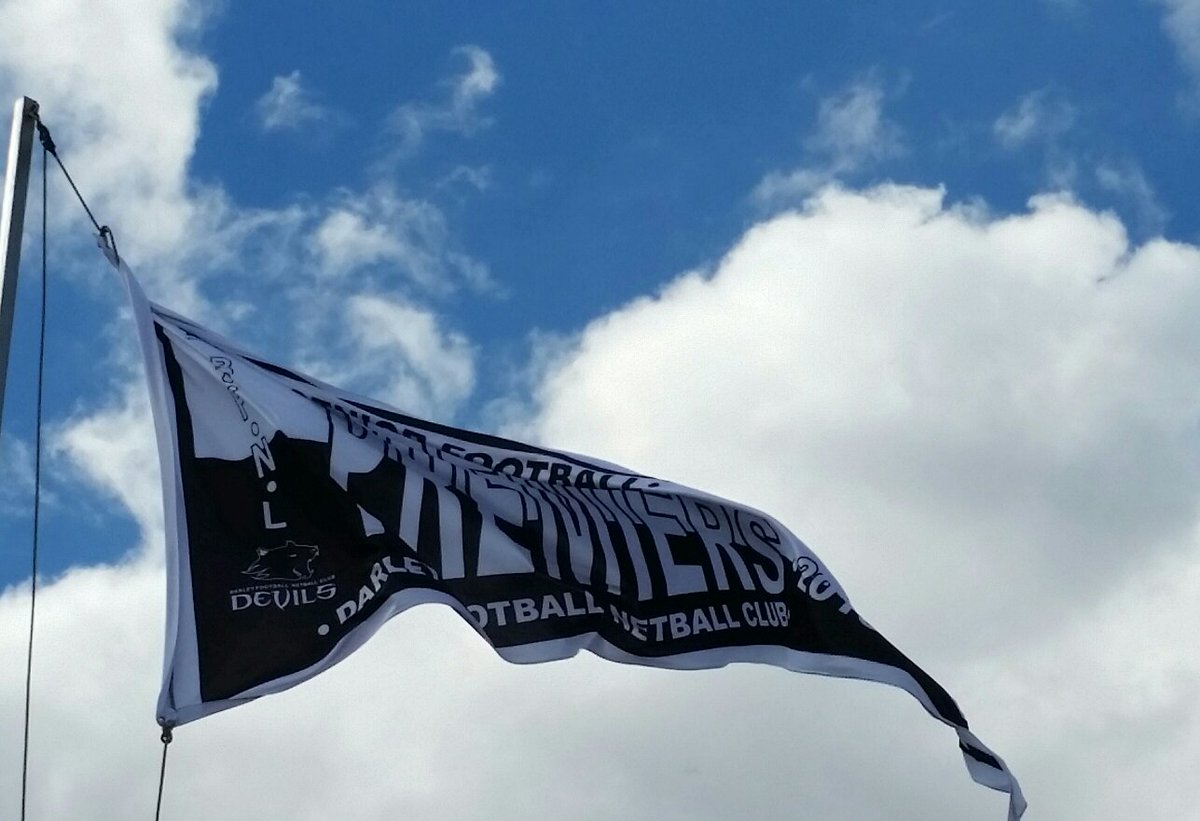 DarleyFNC's tweet photo. The Premiership Flag #GoDevils https://t.co/SG4nMcyAVr