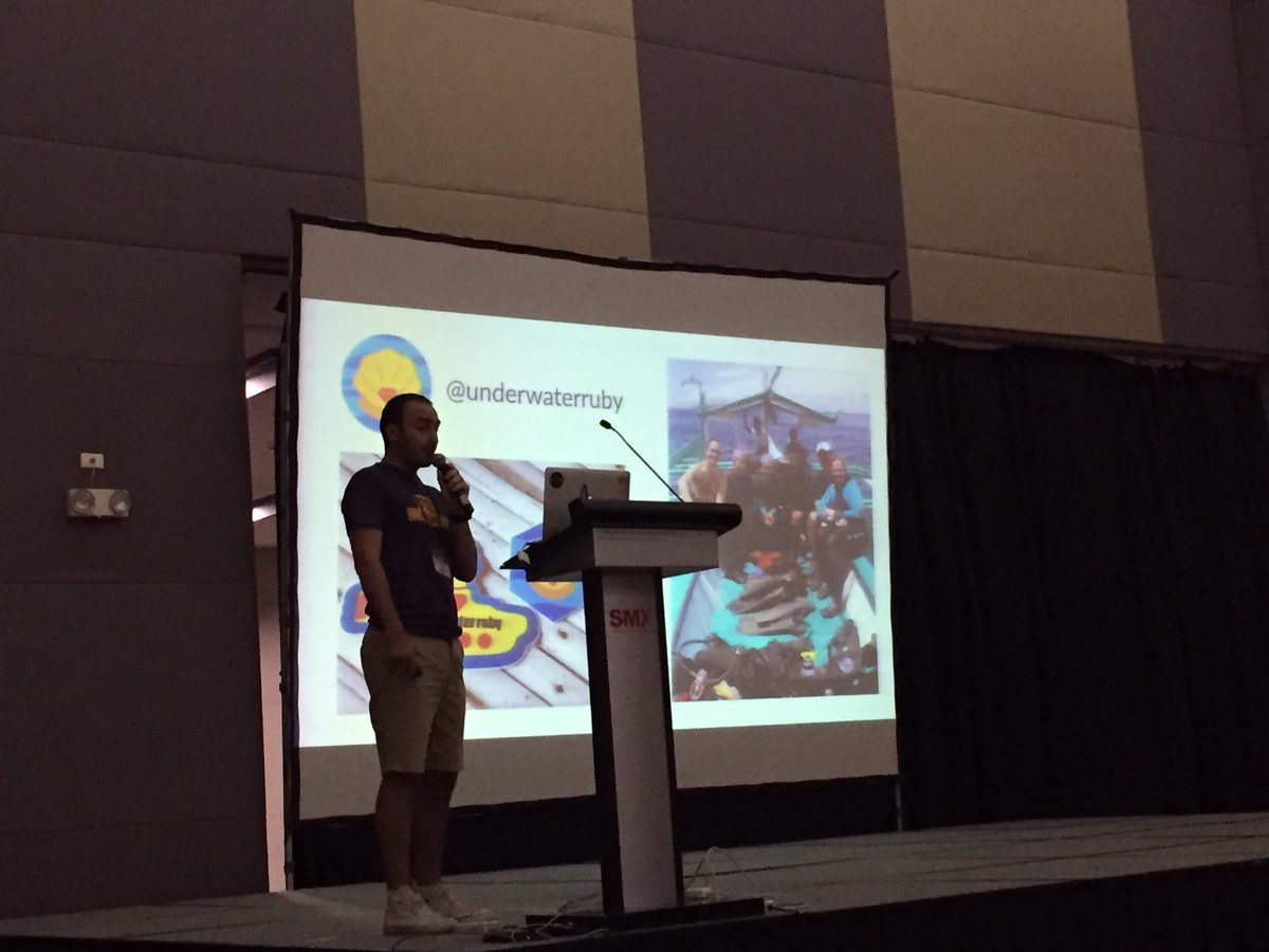 underwaterruby's tweet image. .@weppos sharing about @underwaterruby at @RubyConfPH