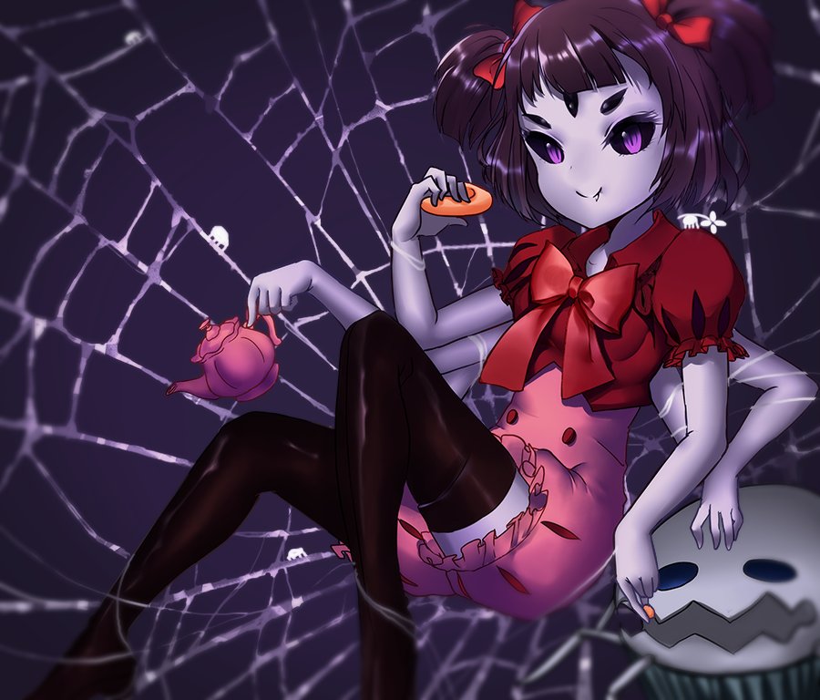 Monster Girls T Co 2rbpxr5ia2 Undertale Muffet Muffets Pet T Co 2kvcia1z6e Twitter